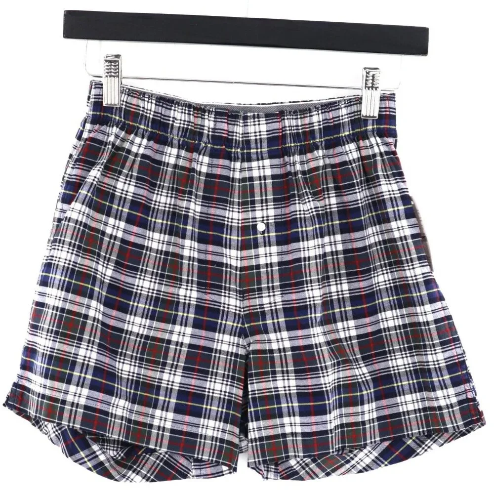 J. Crew Organic Cotton Short Men XS Multi Casual Weekend Relaxed Lounge Wear NWT